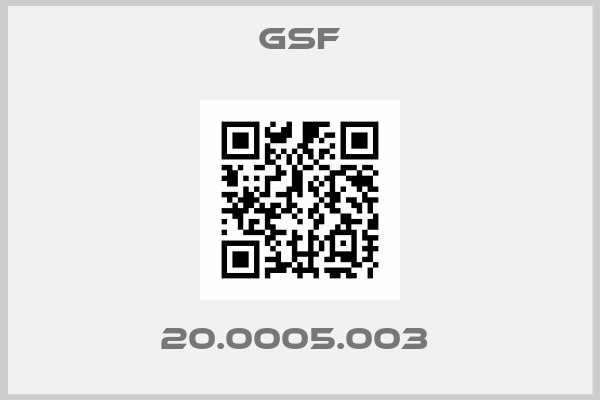 Gsf-20.0005.003 