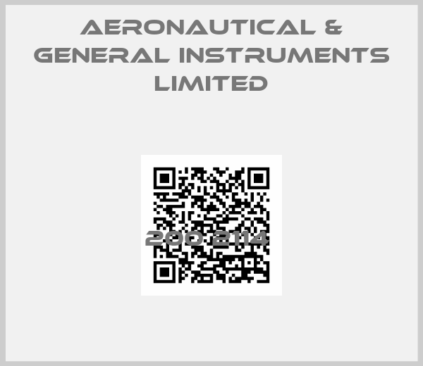 AERONAUTICAL & GENERAL INSTRUMENTS LIMITED-200 2114 