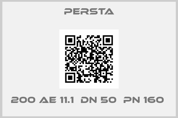 Persta-200 AE 11.1  DN 50  PN 160 