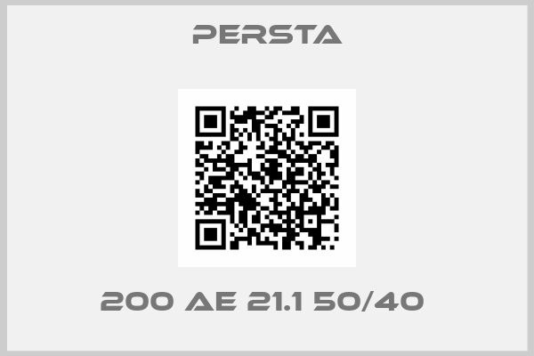Persta-200 AE 21.1 50/40 