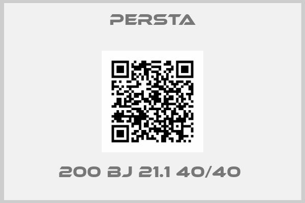 Persta-200 BJ 21.1 40/40 