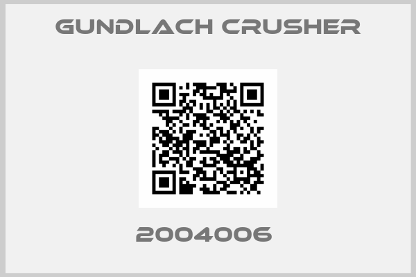 Gundlach Crusher-2004006 