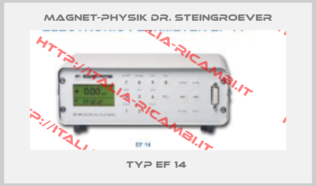 Magnet-Physik Dr. Steingroever-Typ EF 14 