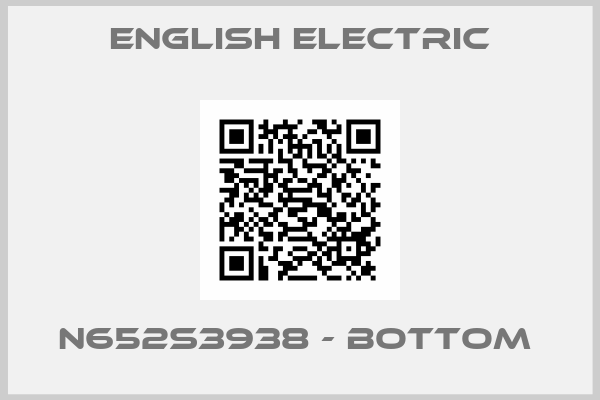 English Electric-N652S3938 - Bottom 