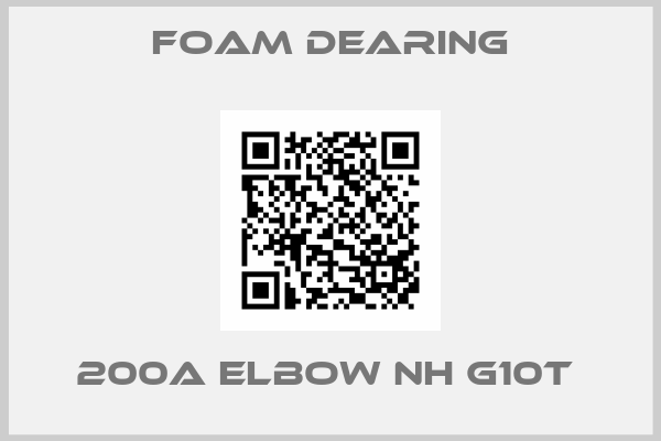 Foam Dearing-200A ELBOW NH G10T 