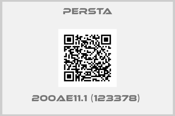 Persta-200AE11.1 (123378) 