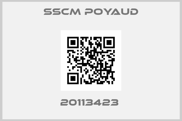 SSCM Poyaud-20113423 