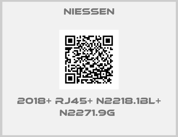 NIESSEN-2018+ RJ45+ N2218.1BL+ N2271.9G 