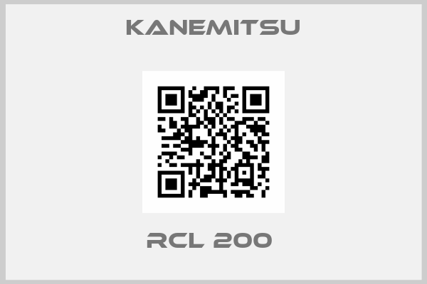 Kanemitsu-RCL 200 