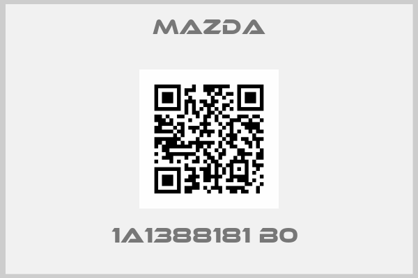 Mazda-1A1388181 B0 