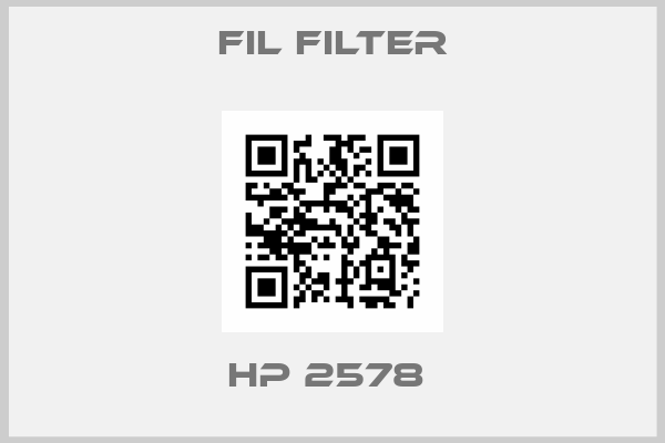 Fil Filter-HP 2578 