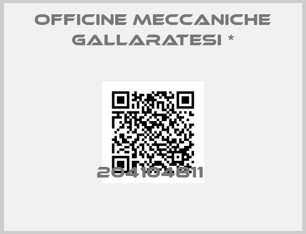 Officine Meccaniche Gallaratesi *-204104811 