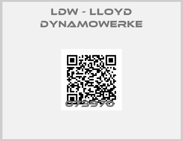 LDW - Lloyd Dynamowerke-073970 