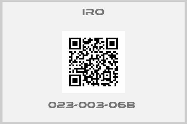 IRO-023-003-068 