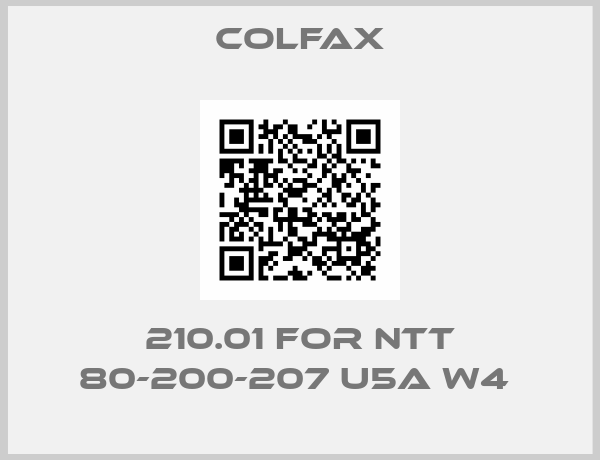 Colfax-210.01 FOR NTT 80-200-207 U5A W4 