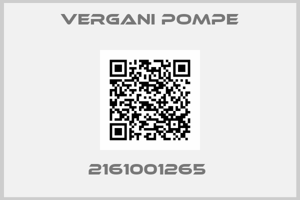 Vergani Pompe-2161001265 