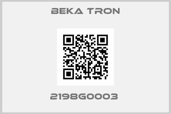 Beka Tron-2198G0003 