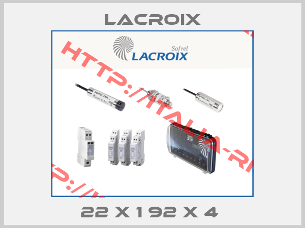 Lacroix-22 X 1 92 X 4 
