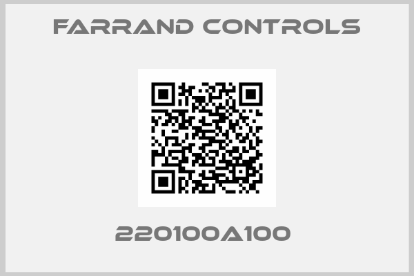 FARRAND CONTROLS-220100A100 