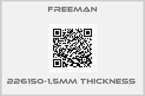 Freeman-226150-1,5mm thickness 