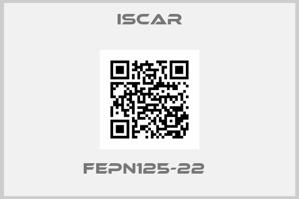 Iscar-FEPN125-22  
