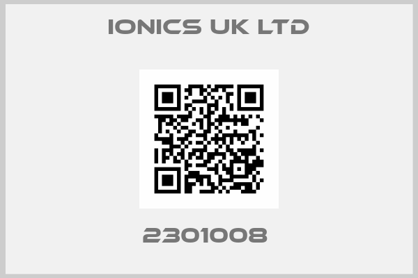 Ionics UK Ltd-2301008 