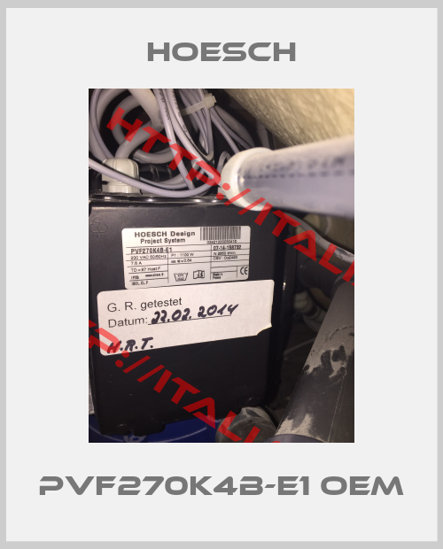 Hoesch-PVF270K4B-E1 OEM