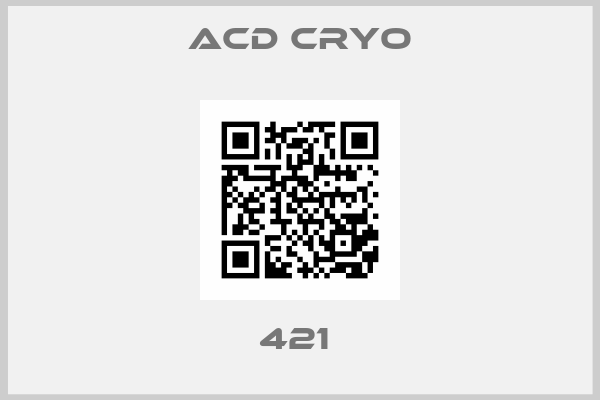 Acd Cryo-421 