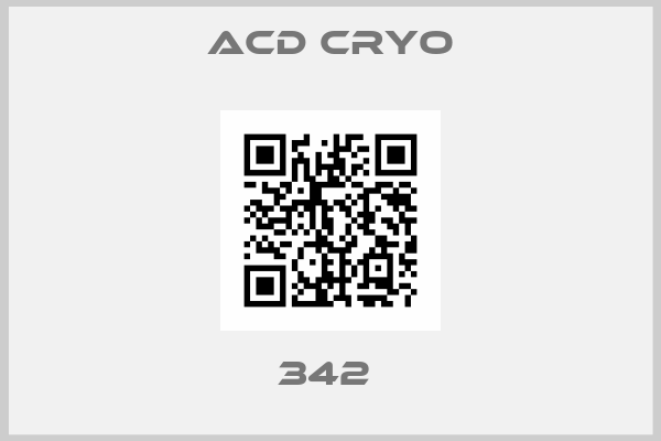 Acd Cryo-342 