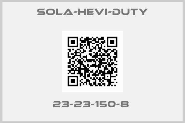 Sola-Hevi-Duty-23-23-150-8 