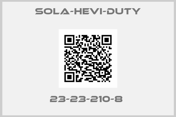 Sola-Hevi-Duty-23-23-210-8 