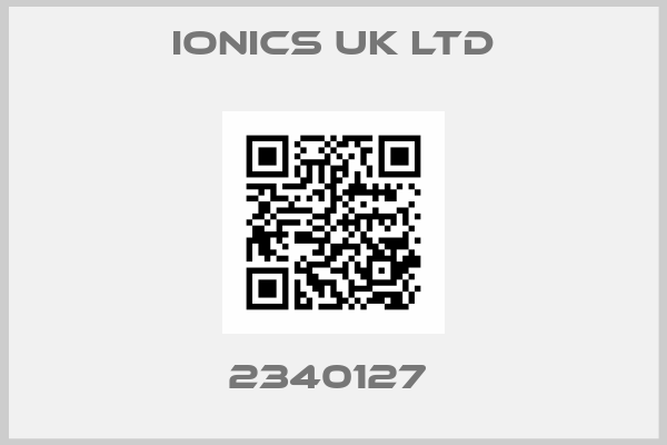 Ionics UK Ltd-2340127 