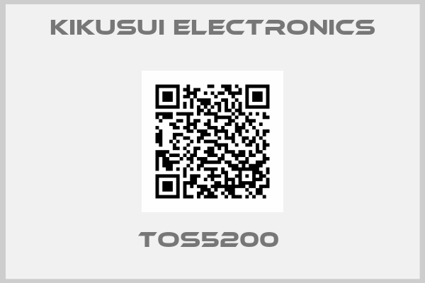 Kikusui Electronics-TOS5200 