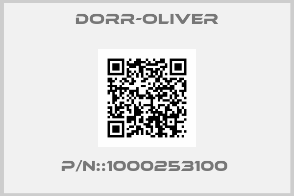 DORR-OLIVER-P/N::1000253100 
