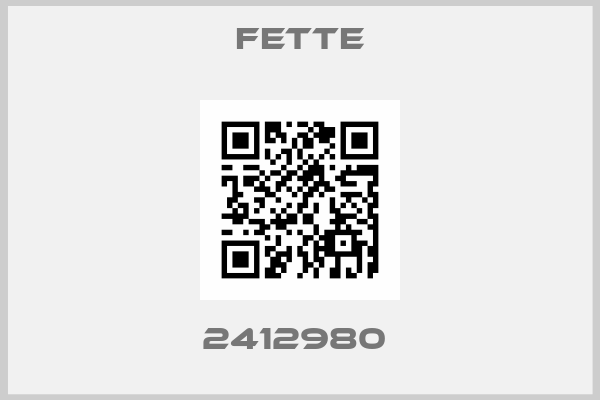 FETTE-2412980 