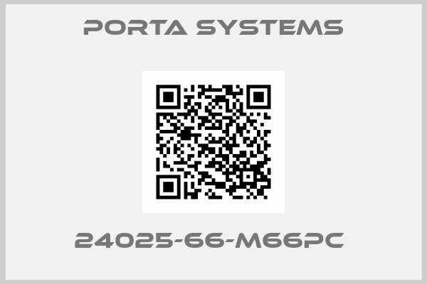 Porta Systems-24025-66-M66PC 