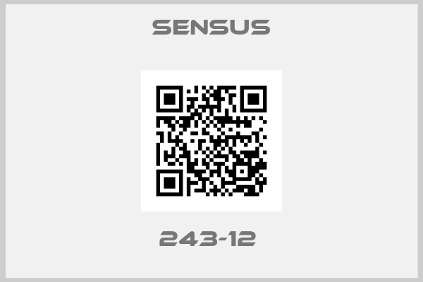 Sensus-243-12 