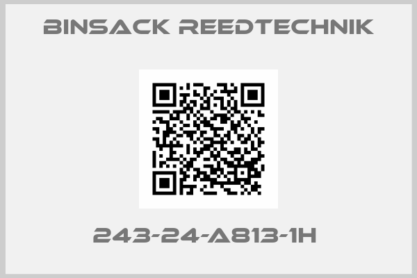 Binsack Reedtechnik-243-24-A813-1H 