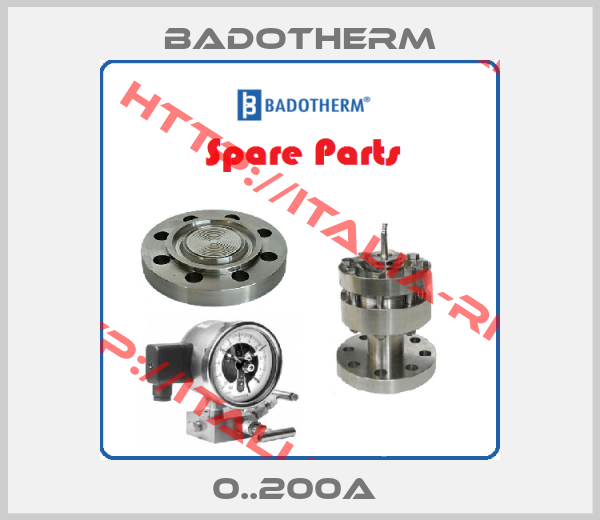 Badotherm-0..200A 