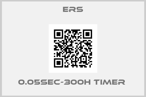 Ers-0.05SEC-300H TIMER 