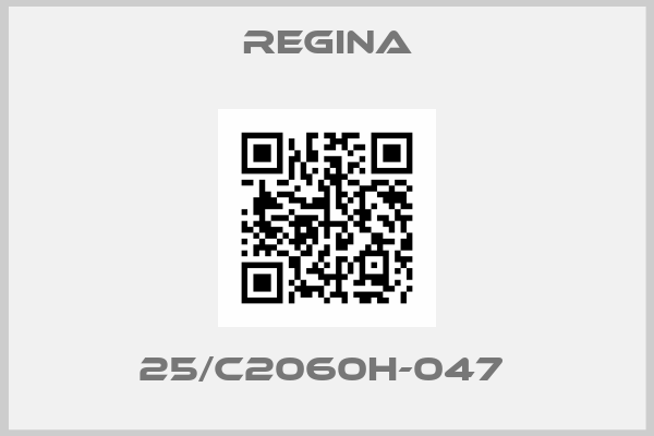 Regina-25/C2060H-047 