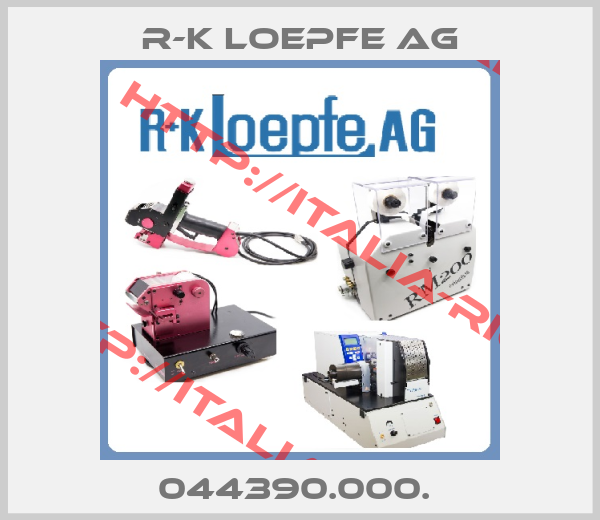 R-K loepfe AG-044390.000. 