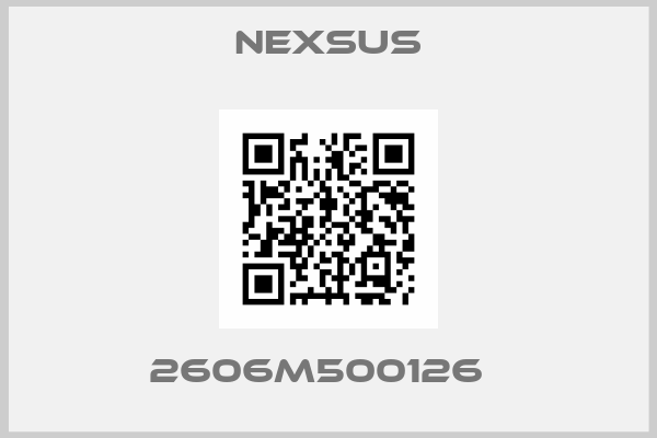 Nexsus-2606M500126  