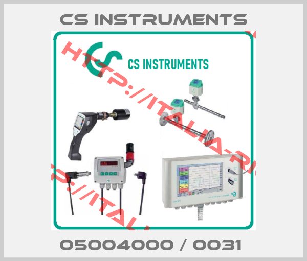 Cs Instruments-05004000 / 0031 