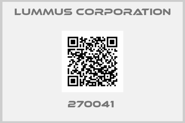 Lummus Corporation-270041 