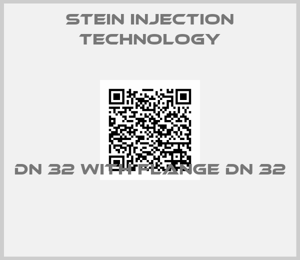Stein Injection Technology-DN 32 with flange DN 32 