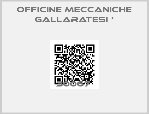 Officine Meccaniche Gallaratesi *-30067 