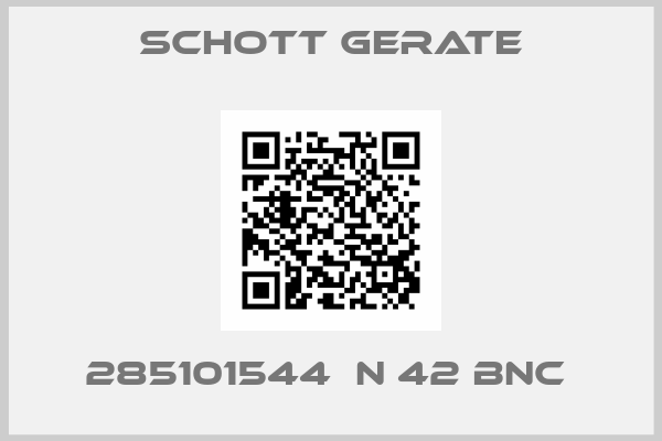 Schott Gerate-285101544  N 42 BNC 