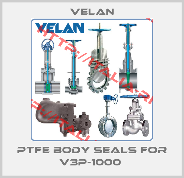 Velan-PTFE body seals for V3P-1000 