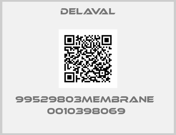 Delaval-99529803MEMBRANE   0010398069 